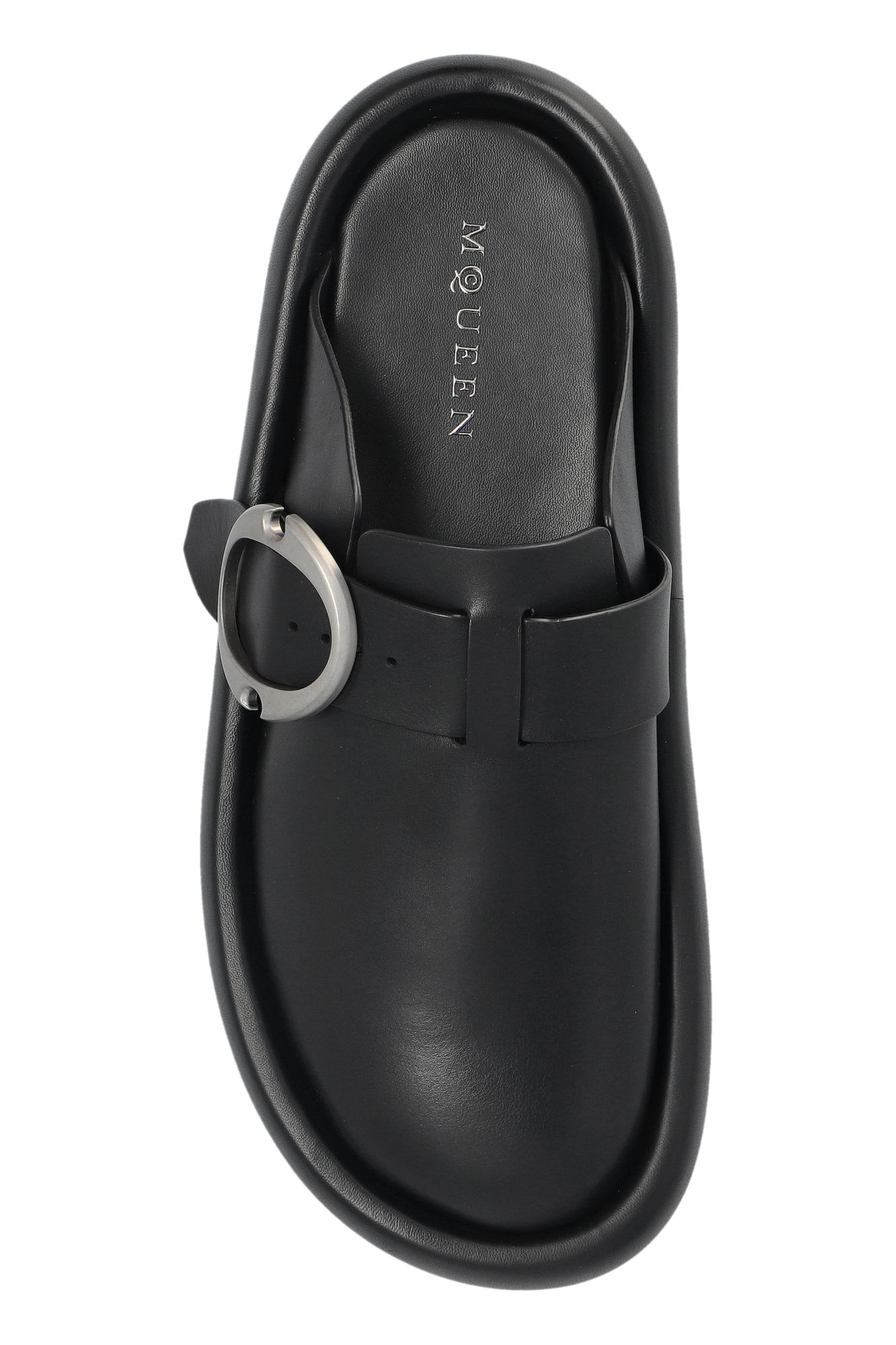 サンダル ALEXANDER MCQUEEN Men Sandals 815290 WIACT1064 Black Black Leather slides Arc Alexander McQueen - Vitkac AS